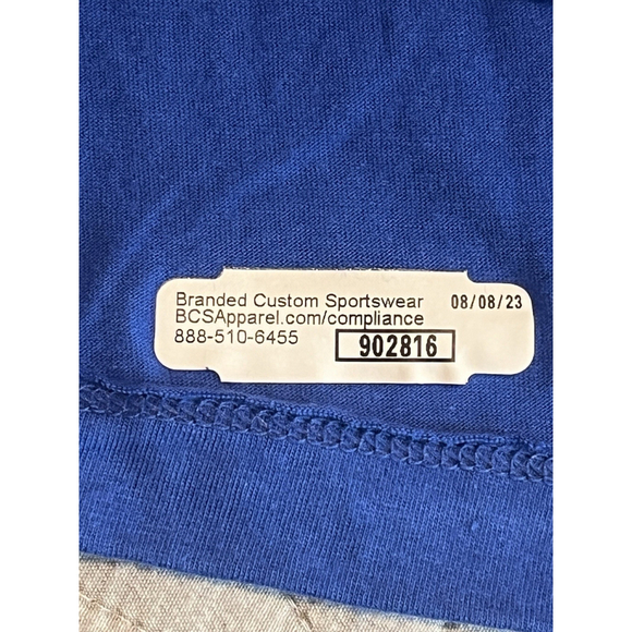 Nike Boise State Broncos Dri-Fit Tee Youth XL Blue - Picture 7 of 9